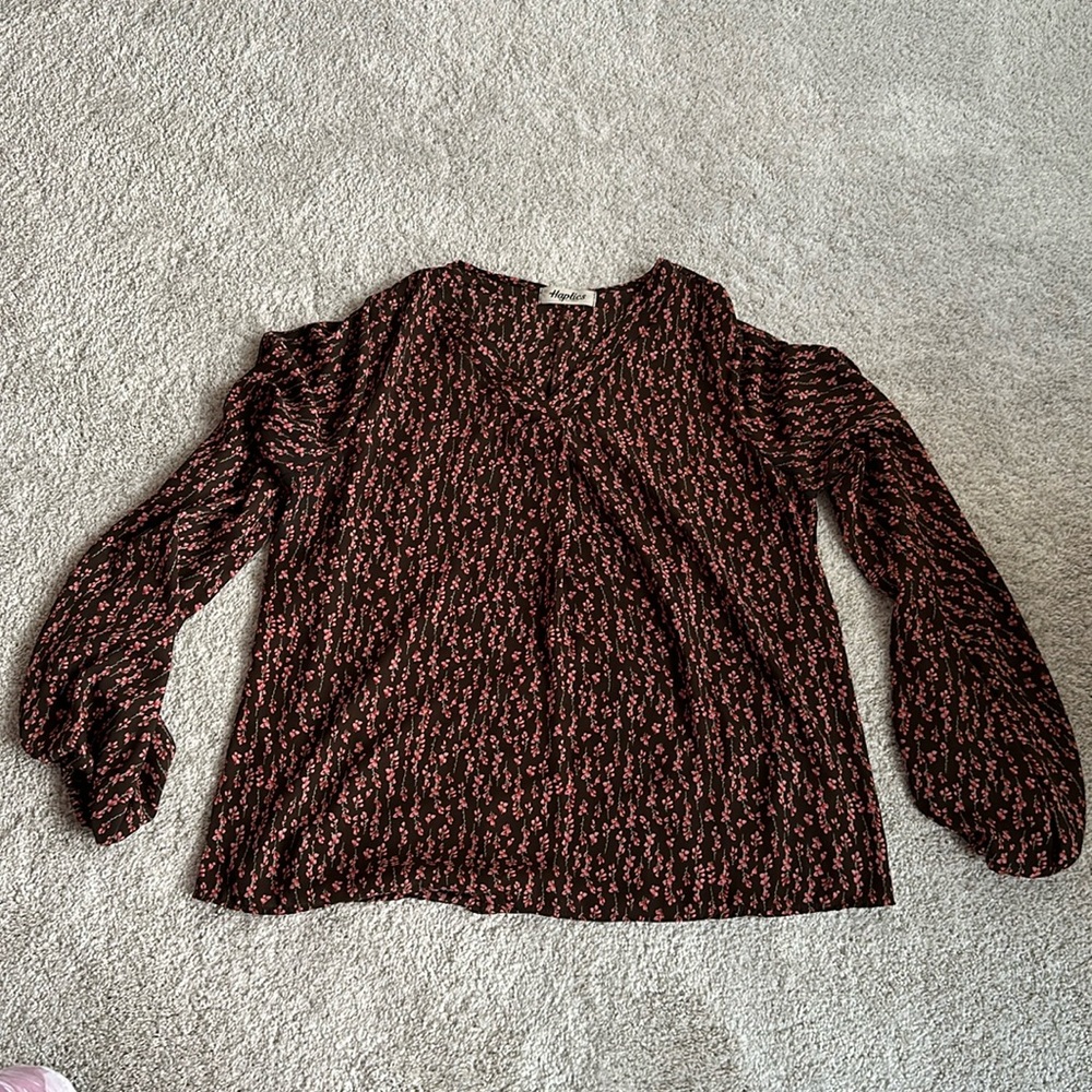 Haptics Floral Blouse